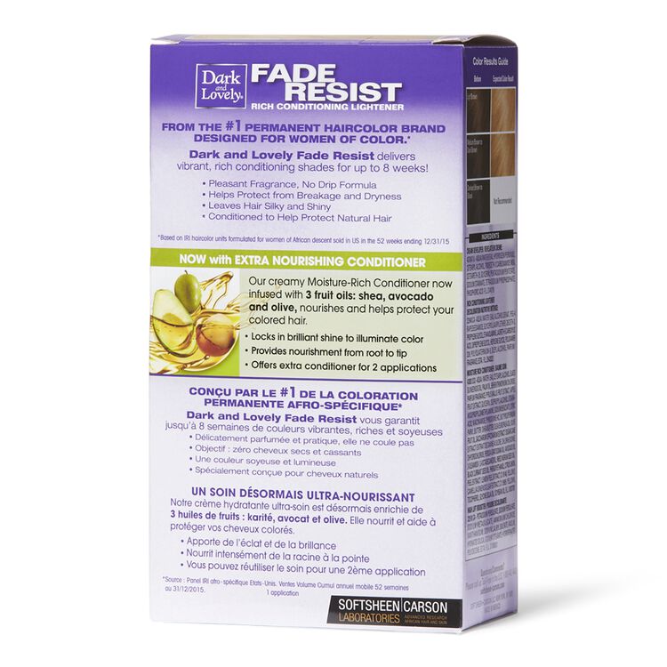 Fade Resistant Luminous Blond Permanent Hair Color by Dark ...