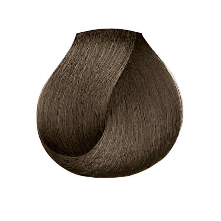 6.1 Light Ash Brown Permanent Creme Hair Color