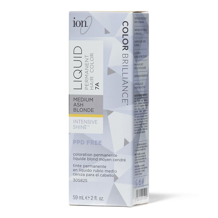 7A Medium Ash Blonde Permanent Liquid Hair Color