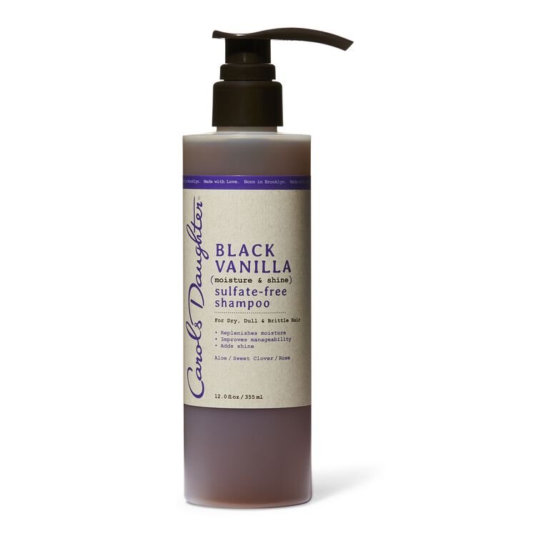 Black Vanilla Sulfate Free Shampoo