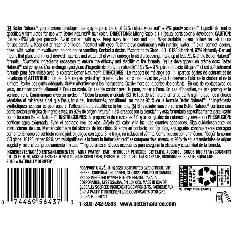 20 Volume Developer 4 Oz