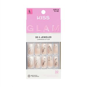 Glam Jeweled Press On Nails - Wrapped in Beauty