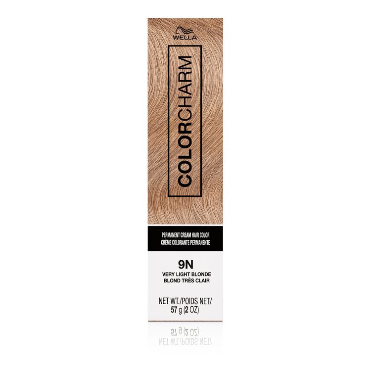 9N Very Light Blonde Permanent Cream Hair Color