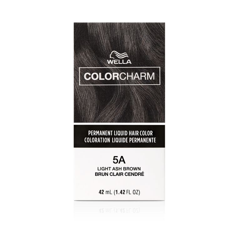 Light Ash Brown Color Charm Liquid Permanent Hair Color