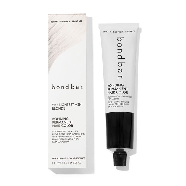 9A Lightest Ash Blonde Bonding Permanent Crème Hair Color