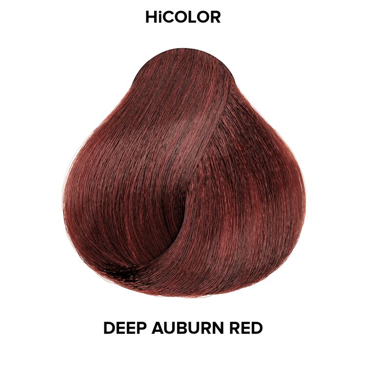 Deep Auburn Red Permanent Creme Hair Color