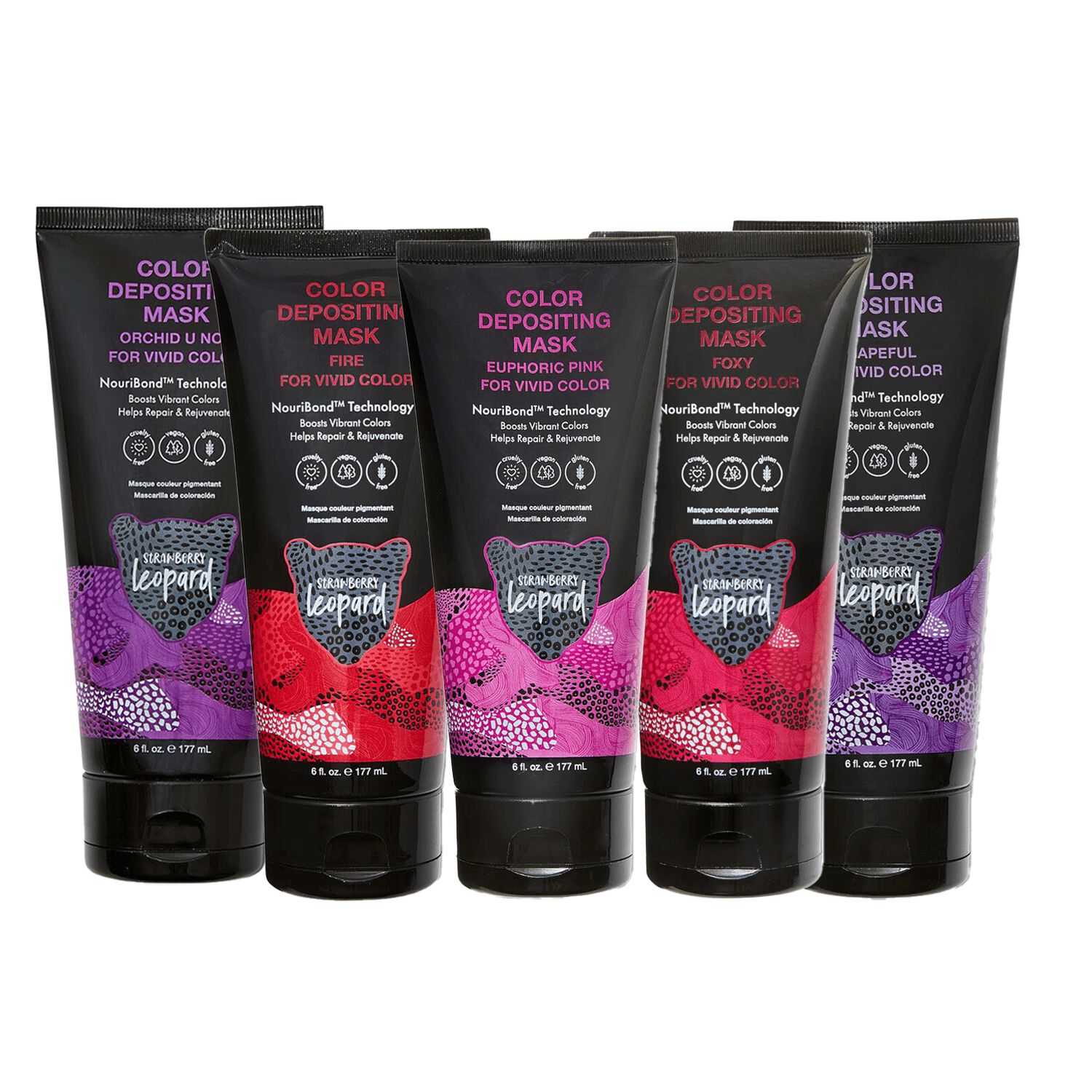 Strawberry Leopard Color Depositing Hair Mask Color Depositing Hair