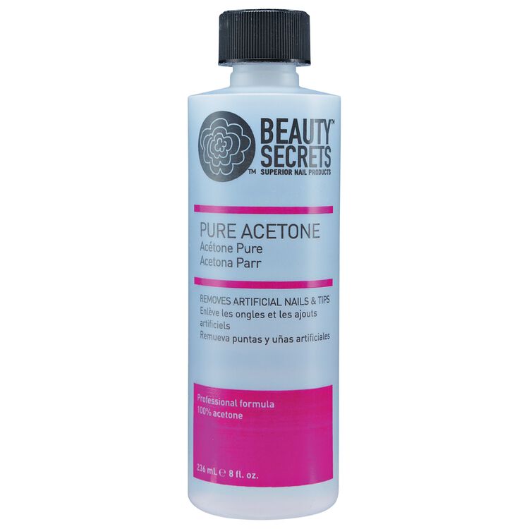 Beauty Secrets Pure Acetone Manicurist Solvent - Nail Polish and Acrylic  Remover | Sally Beauty