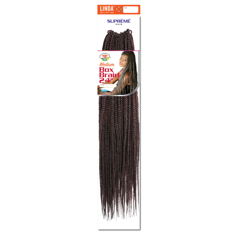 Supreme Hair Box Braids 24 Inch Crochet Hair 20 Burgundy 80 Black Crochet Hair Sally Beauty The red used for these box braids is deep and has a beautiful wine like tone. box braids 24 inch crochet hair 20 burgundy 80 black