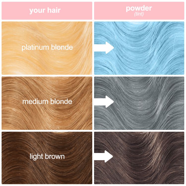 Powder Semi-Permanent Tint Hair Color