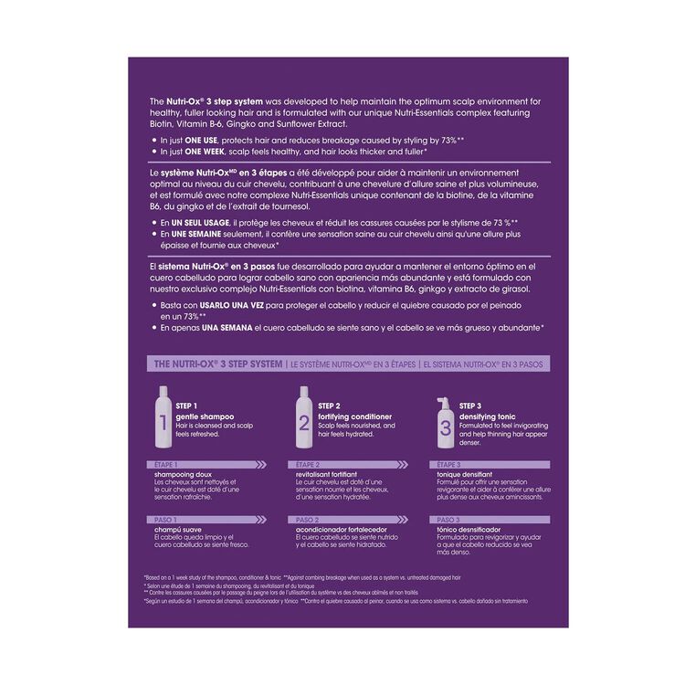 Thinning Hair System 30-Day Starter Kit for Colored/Chemically-Treated Hair