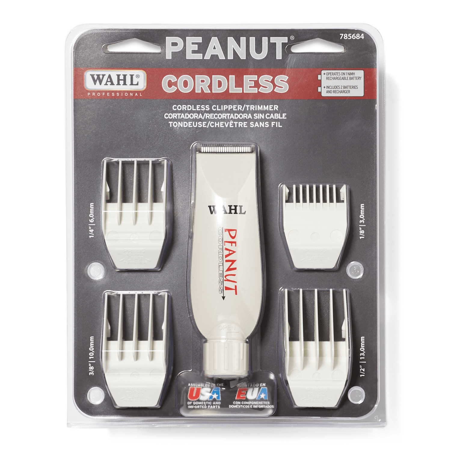 wahl peanut trimmer attachments