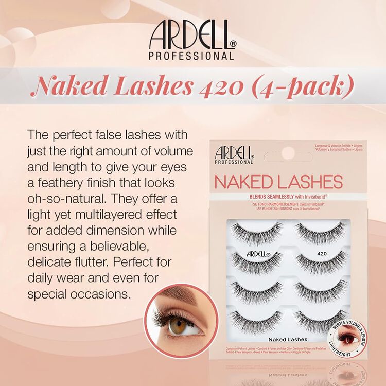 Naked 420 Lashes 4 Pack