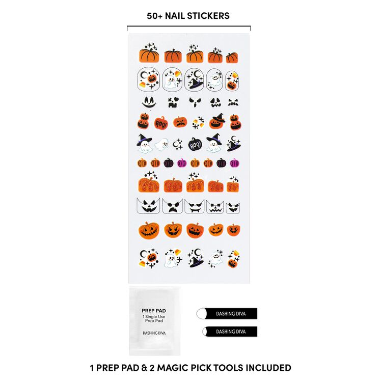Magic Pick Pumpkin Pickin' Nail Art Stickers