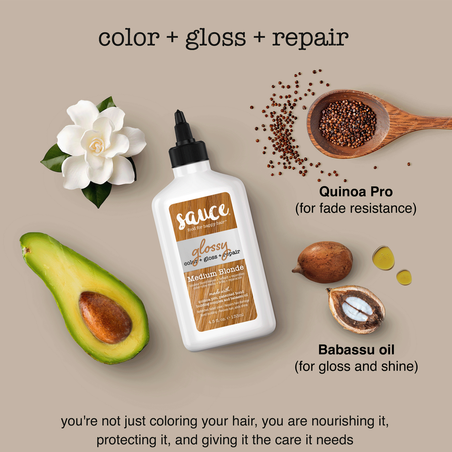 Sauce Beauty Glossy Hair Gloss - Thumbnail 3
