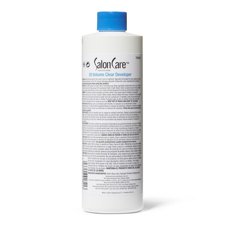 Salon Care 20 Volume Clear Developer