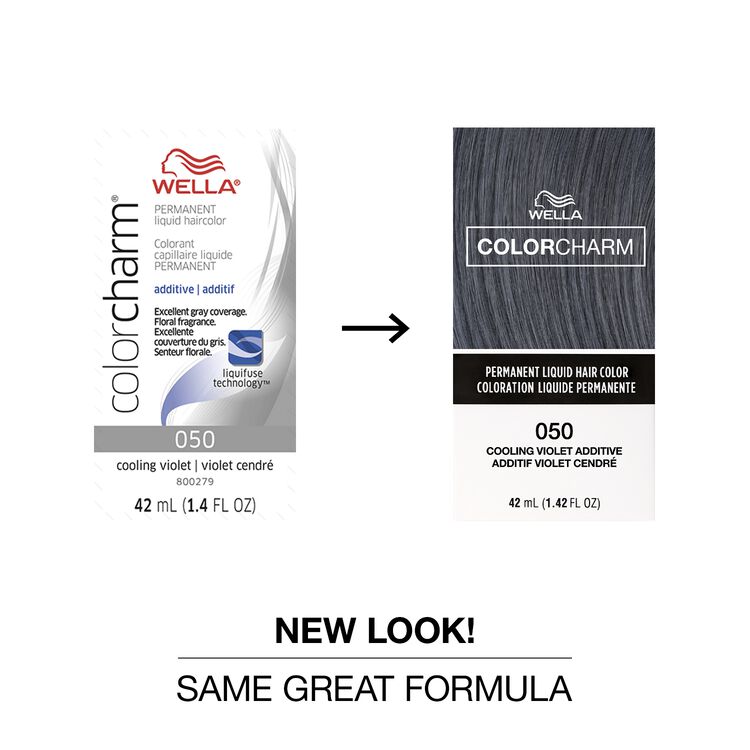 050 Cooling Violet Additive Permanent Liquid Hair Color