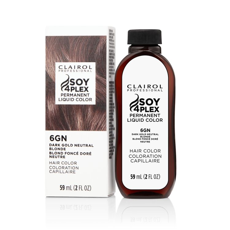 6GN Dark Gold Neutral Blonde Permanent Liquid Hair Color