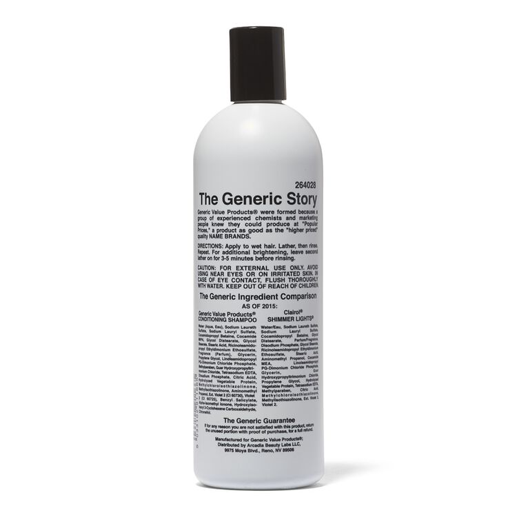Generic Value Products Conditioning Shampoo Compare To Clairol