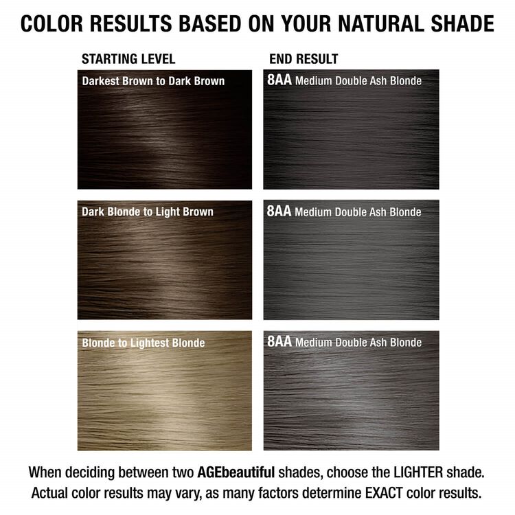 8AA Medium Double Ash Blonde Permanent Liqui-Creme Hair Color