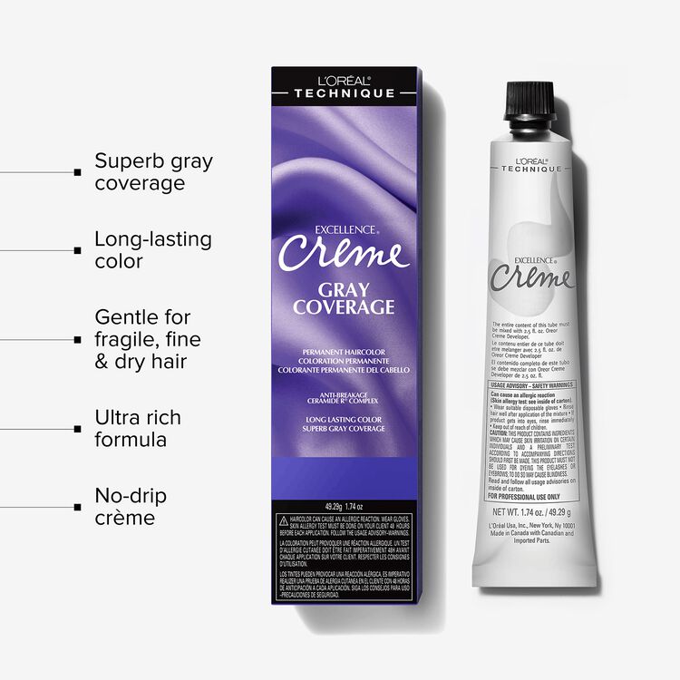4.4 Dark Coppery Brown Permanent Creme Hair Color