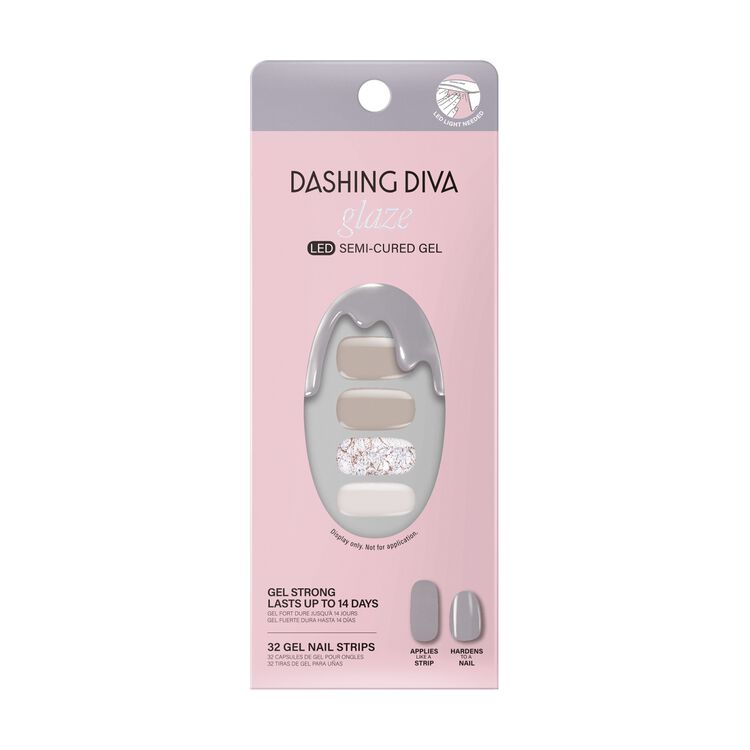 Tangled Pewter Semi-Cured Art Gel Strips