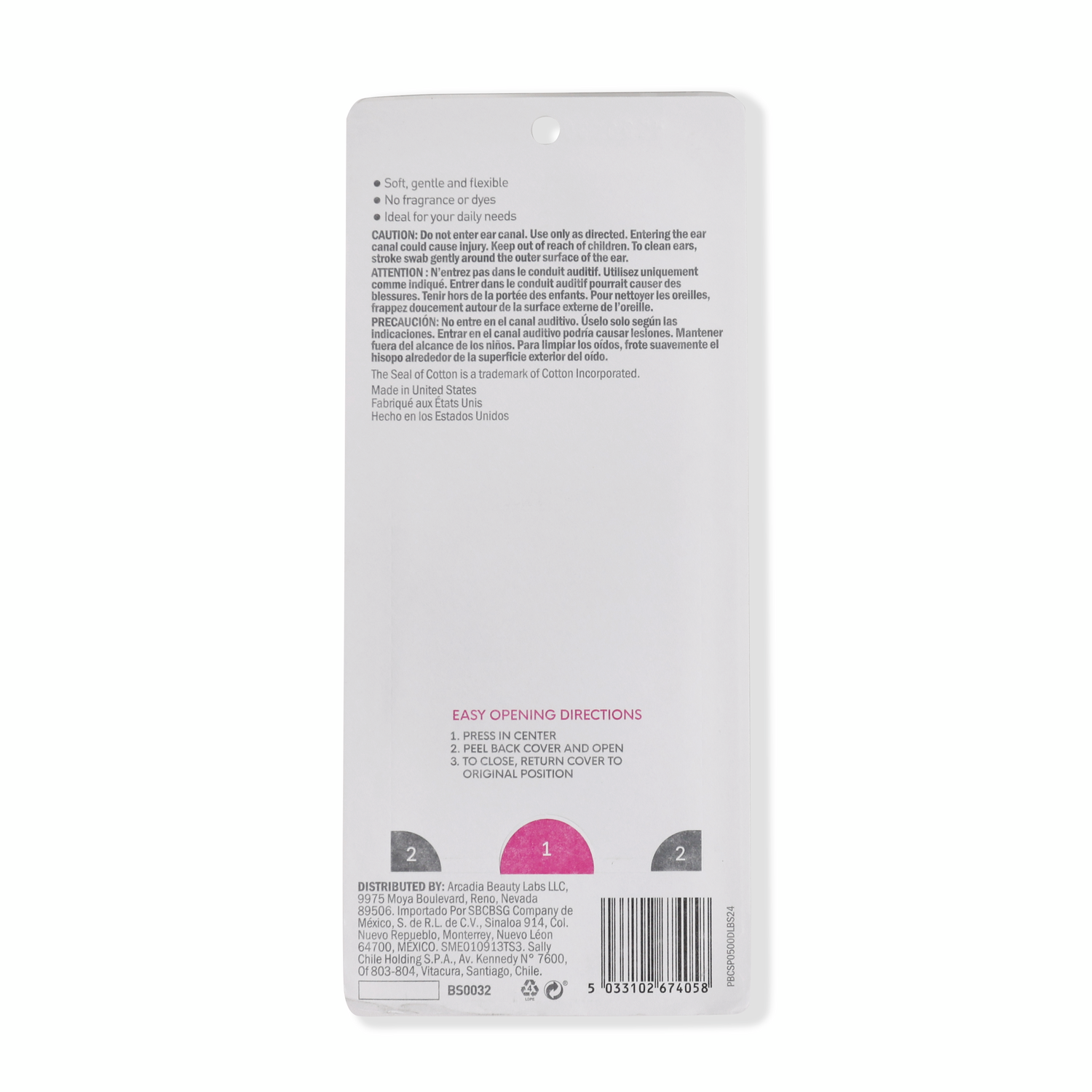 Beauty Secrets Cotton Swabs - Thumbnail 3