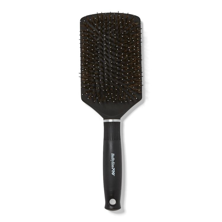 Titanium Ceramic Boar/Nylon Cushion Paddle Brush