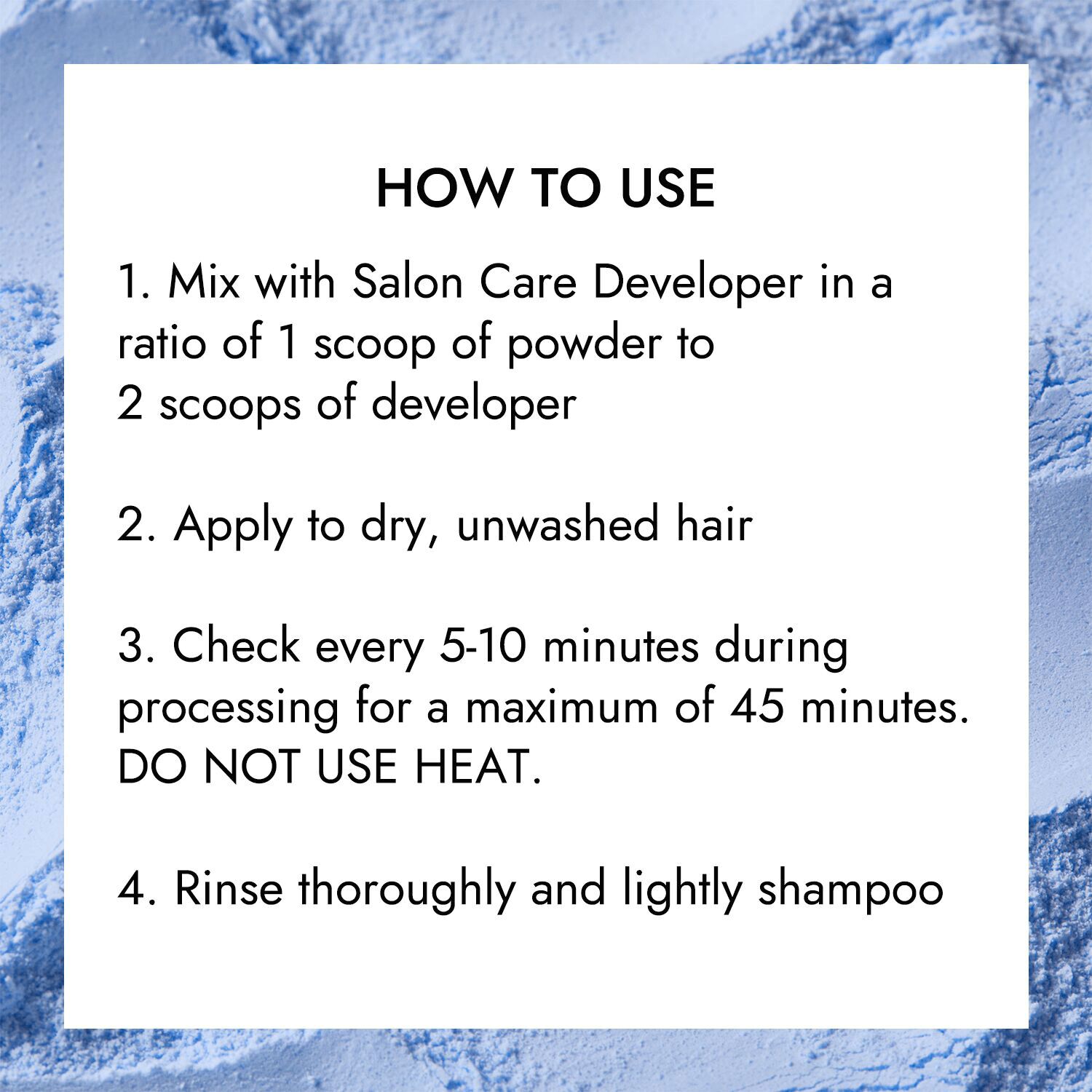 Prism Lites Blue Powder Lightener 1 lb by Salon Care Lightener