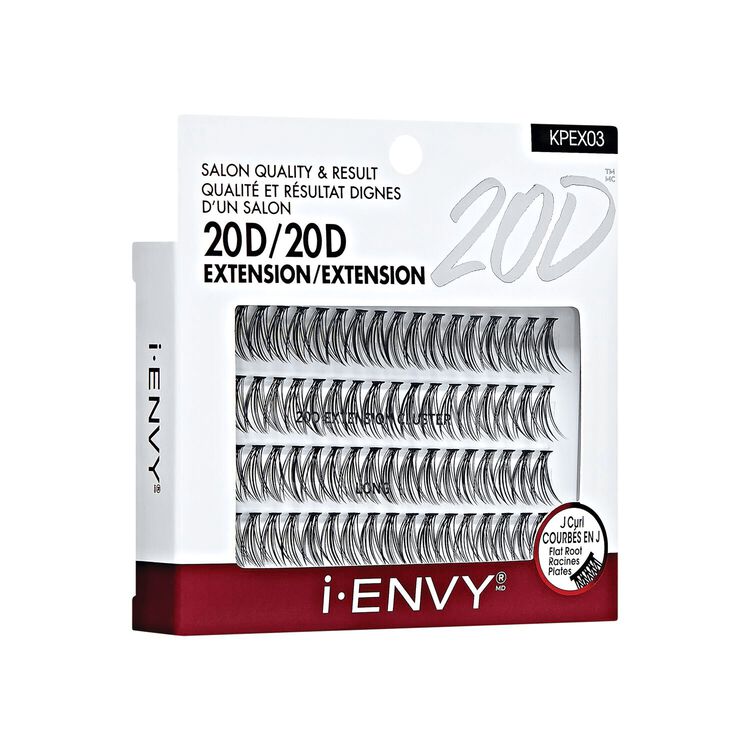 i-ENVY 20D Extension Cluster Long Lashes