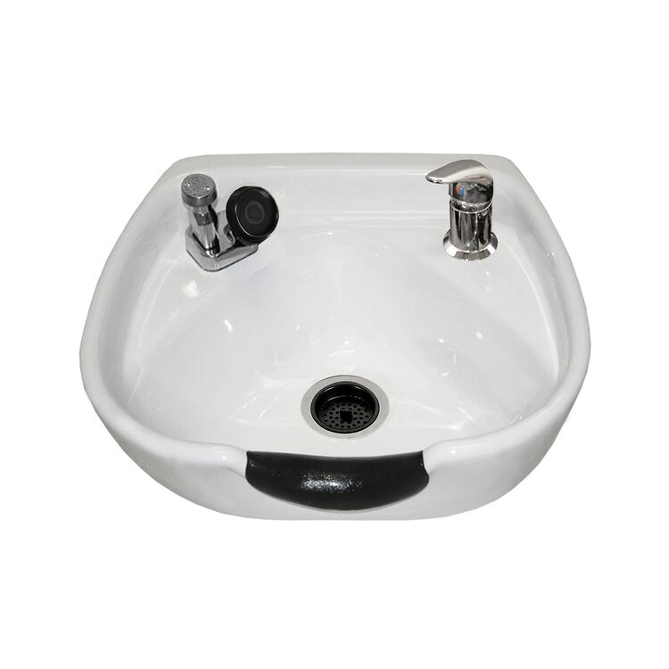 absorption butiksindehaveren Kollega Porcelain White Shampoo Bowl