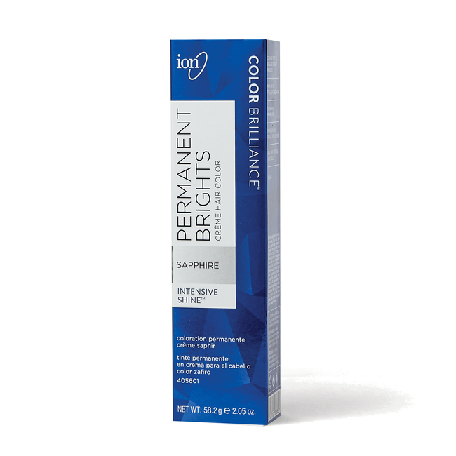 ion Permanent Brights Creme Hair Color Sapphire ...