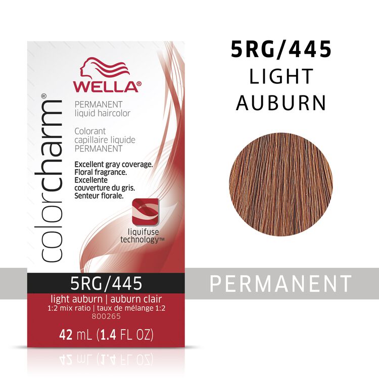 Light Auburn colorcharm Liquid Permanent Hair Color