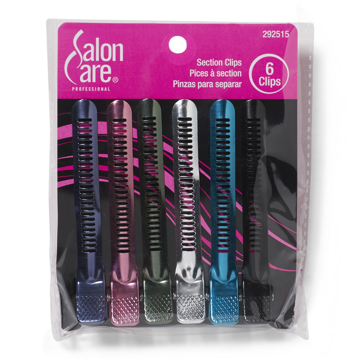 Metal Hair Sectioning Clips by Salon Care Hair Styling Tools Sally