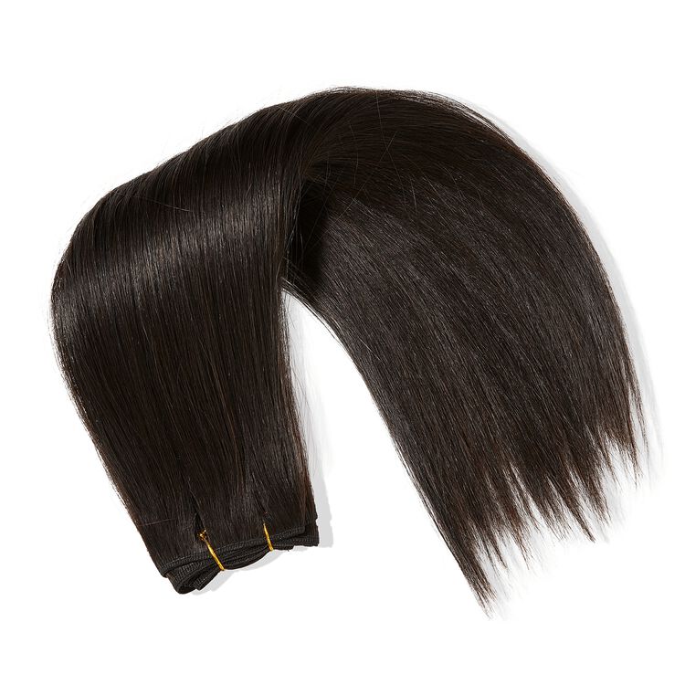 Silky Straight Off Black 18 Inch Human Hair Extension