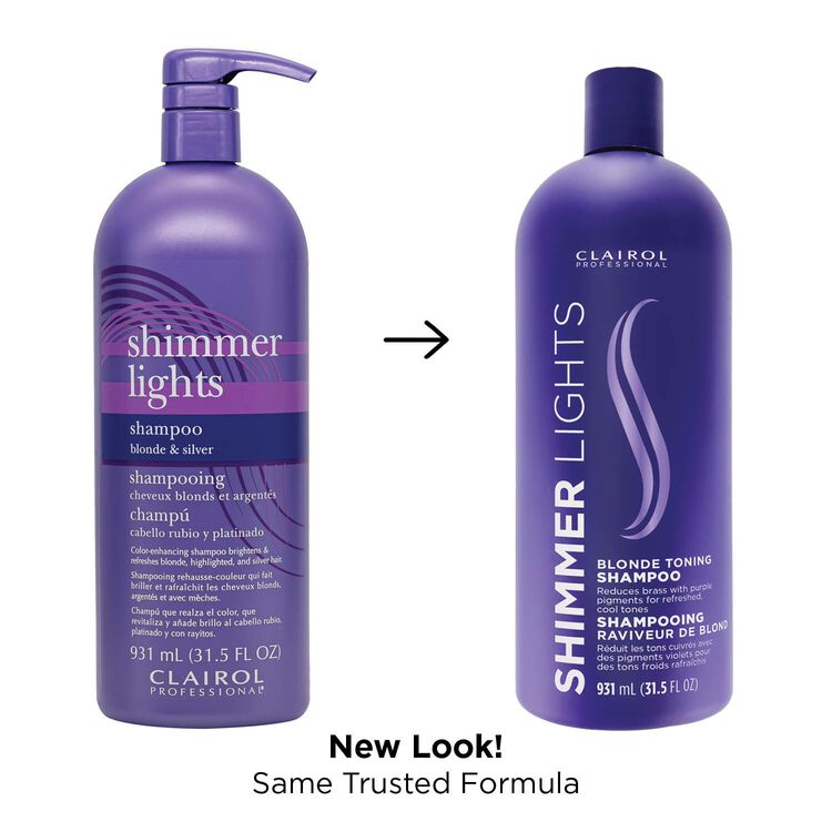 gele Behandling Hus Clairol Shimmer Lights Conditioning Shampoo for Blonde & Silver