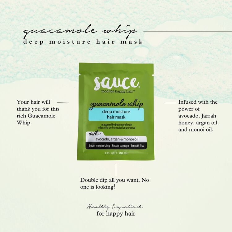 Guacamole Whip Deep Moisture Hair Mask Packette