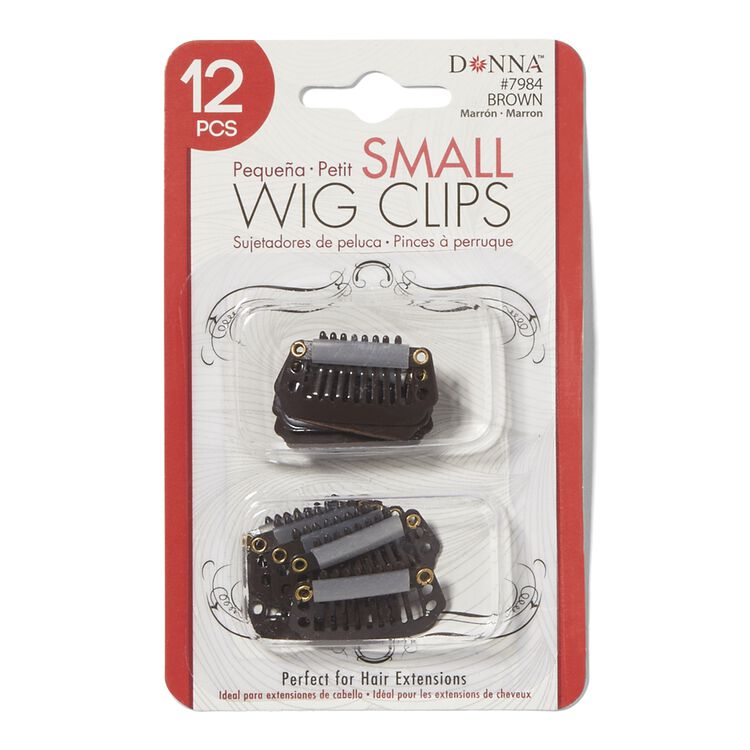 Diálogo curva imán 12 Piece Small Brown Wig Clips by Donna| Sally Beauty