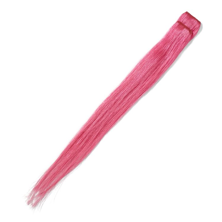 Hot Pink Human Hair Extension By Snap It Sally Beauty