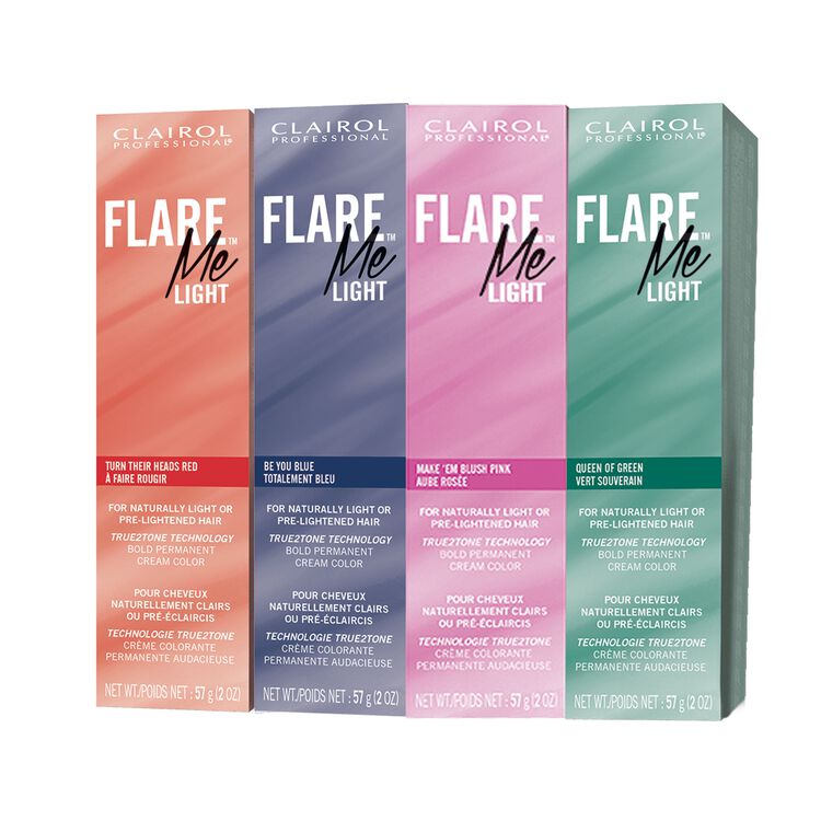 Clairol Professional Flare Me Light Permanent Cream Hair Color By