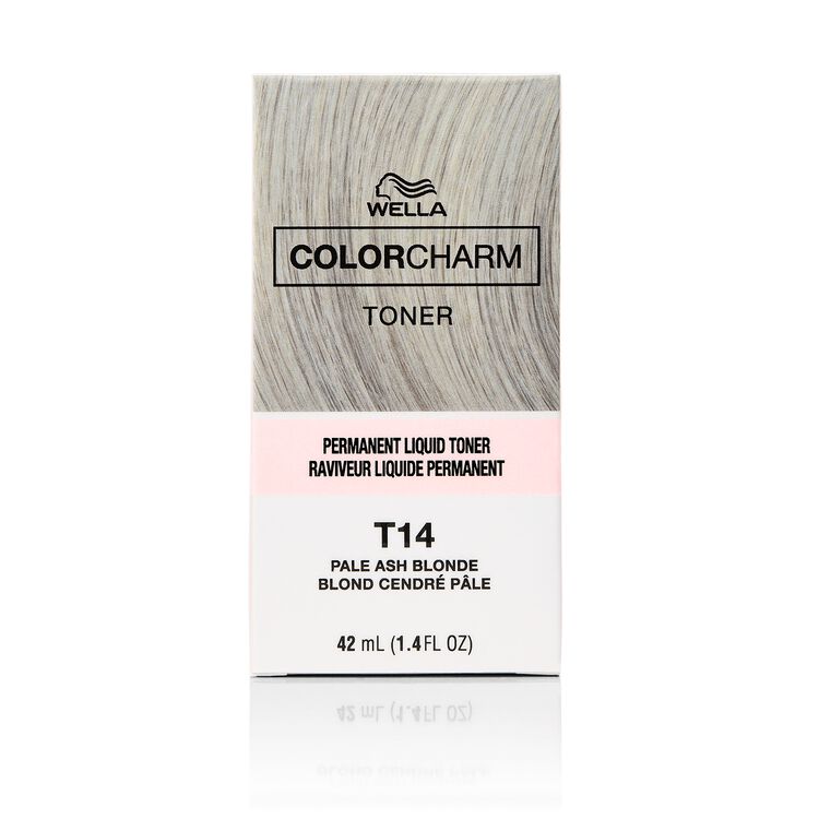 color charm pale ash blonde toner