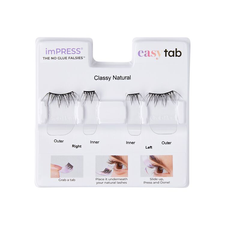 Sleek Natural Press on Falsies Easy Tab