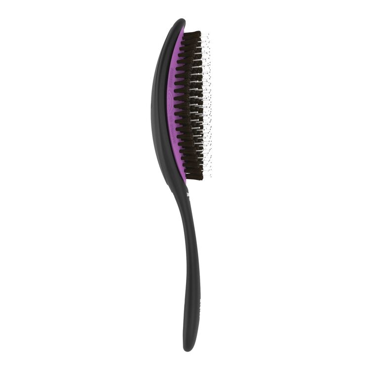 Black Recycled Plastic Smooth & Shine Brush Styler