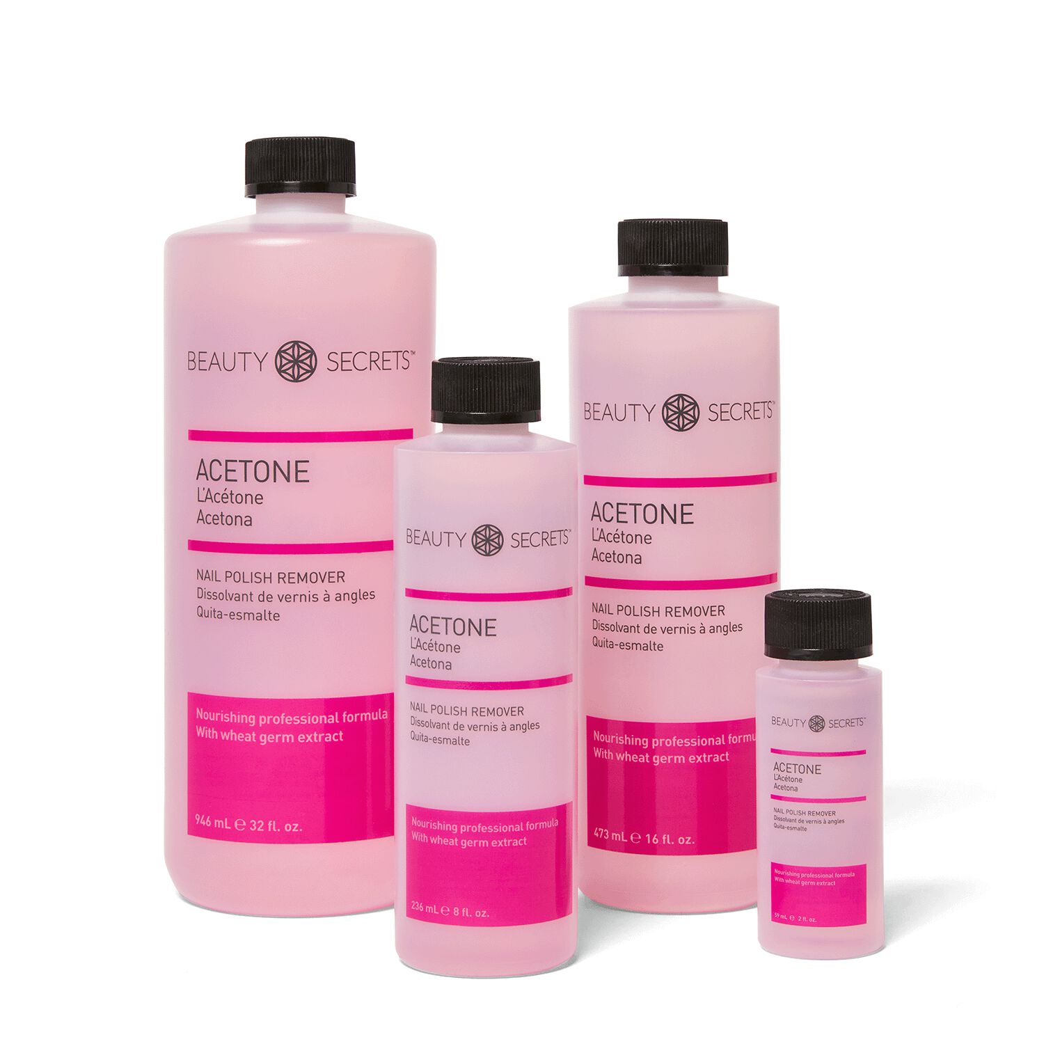 Beauty Secrets Acetone Nourishing Nail Polish Remover