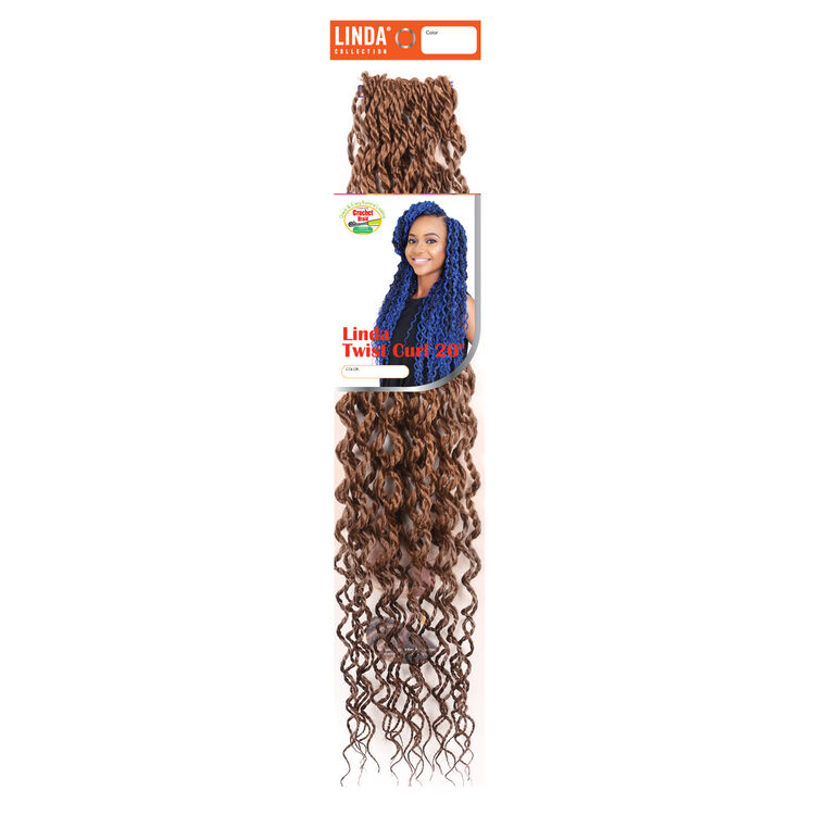 Crochet Twist Curl 20 Inch Medium Auburn