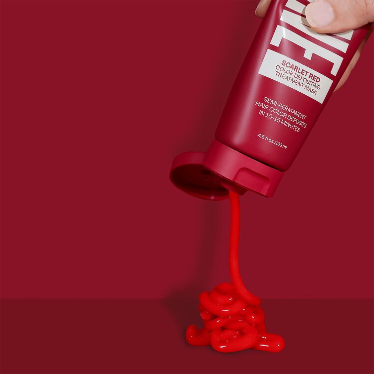 Color Depositing Treatment Mask Scarlet Red