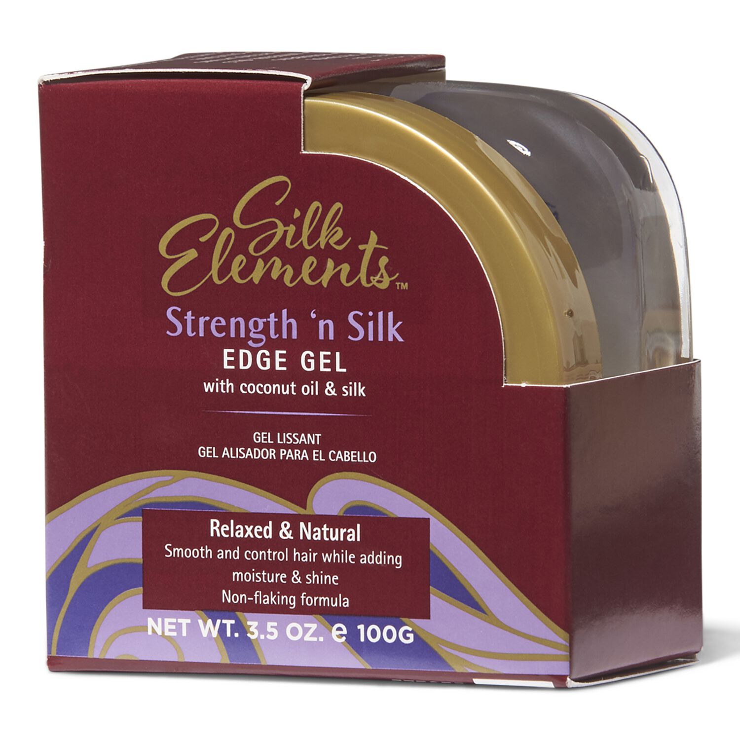 Silk Elements Strength n Silk Edge Gel Styling Products Textured Hair Sally Beauty