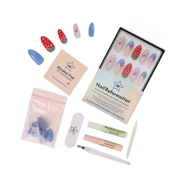 Fruit Cocktail Press On Nails