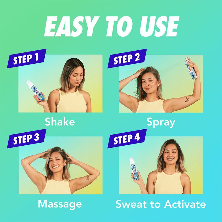 Sweat Activated Dry Shampoo