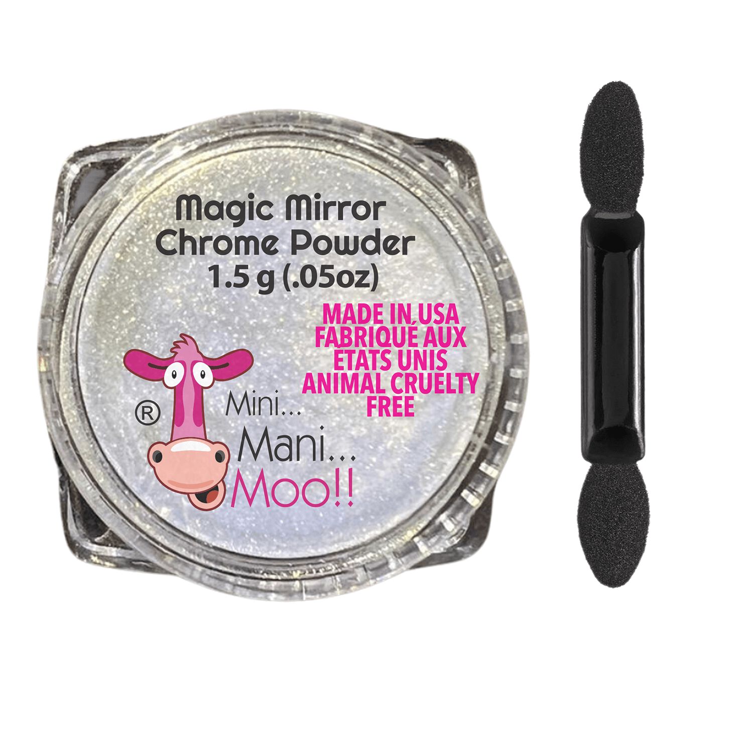 Mini Mani Moo Magic Mirror Chrome Powder Mint Sally Beauty